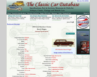 Classic Car Database